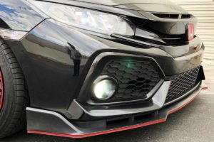custom black Honda Accord front bumper, custom car accessories