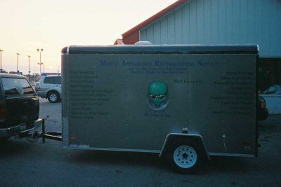 Phil's first Mobile Appearance Reconditioning Service trailer