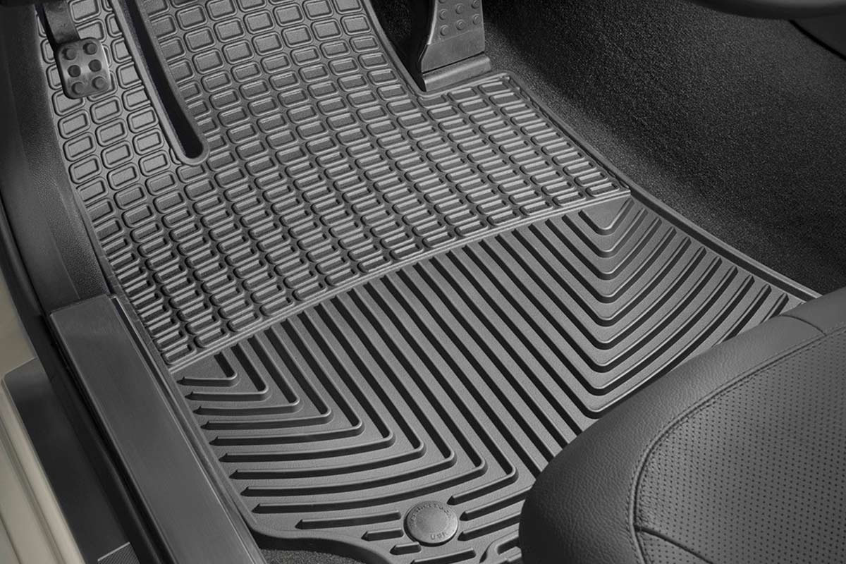 Weather Tech black custom waterproof floor mat